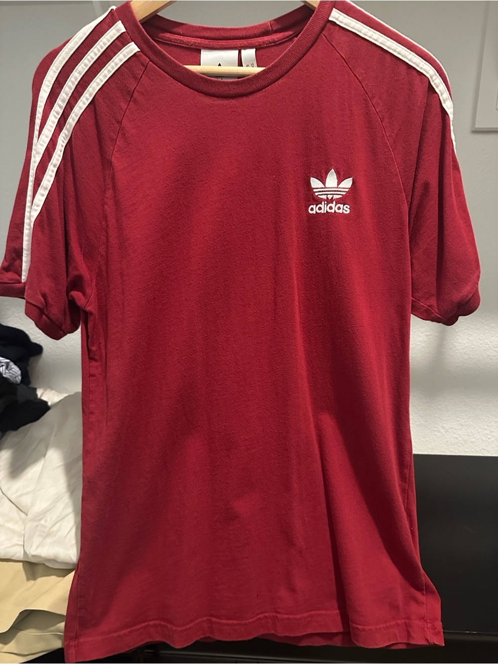 Adidas Men’s Maroon T-Shirt